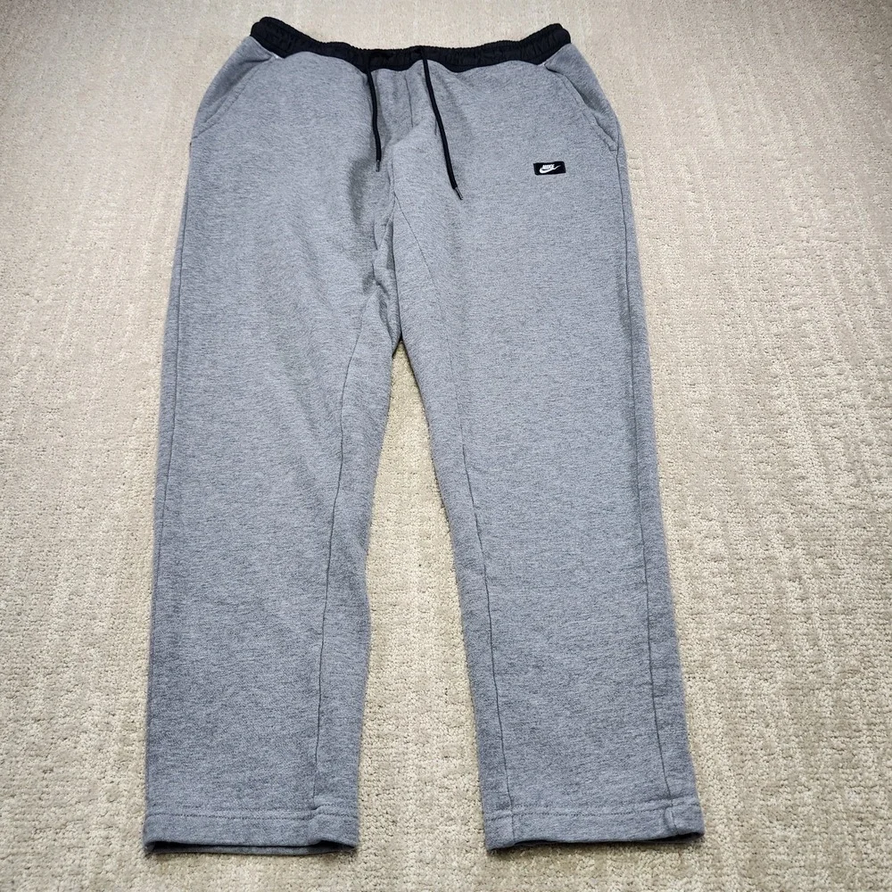 Nike Sweatpants‎ Men Large Modern Sportswear Jogger Pant Slim Fit Cotton Terry